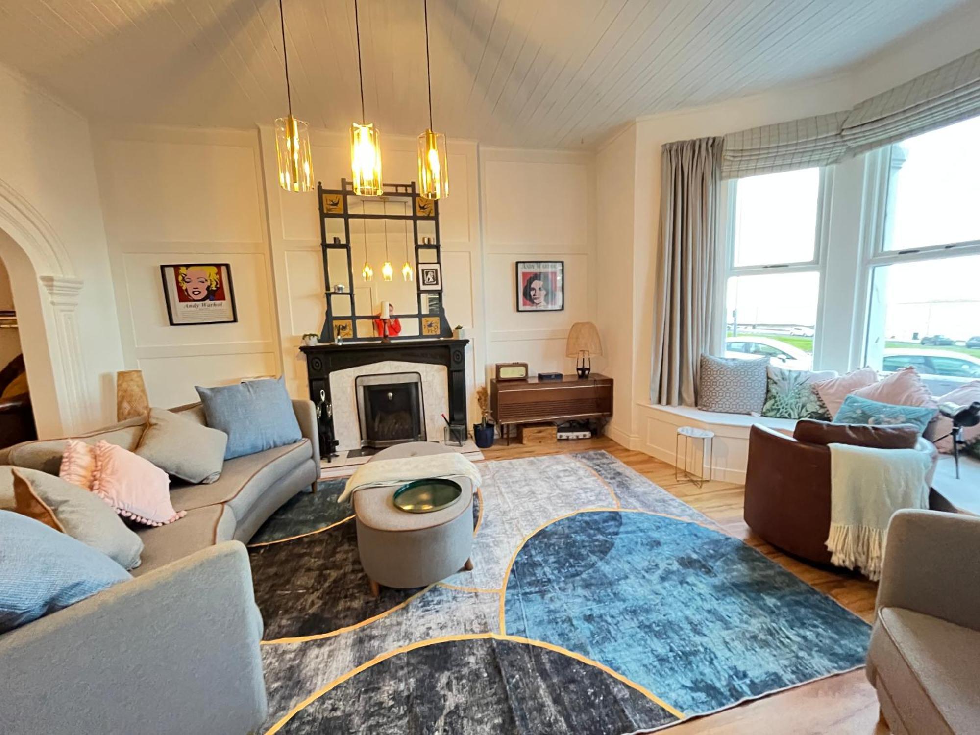 Stunning 3 Bed Seafront Mansion Building Sleeps 6 Adults Or 8 With Kids Apartment Portrush Exterior foto